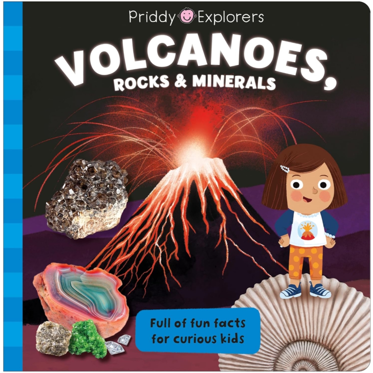 Priddy Explorers Volcanoes, Rocks and Minerals من تأليف روجر بريدي – 13 يونيو 2024