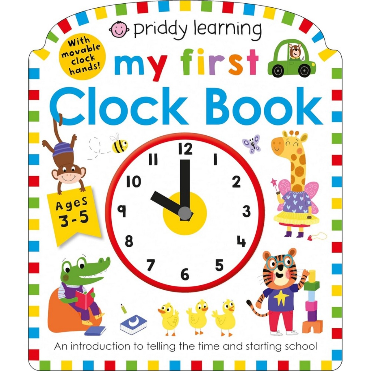 Priddy Learning: كتابي الأول لتعلم الساعة تأليف روجر بريدي - 7 أبريل 2020
