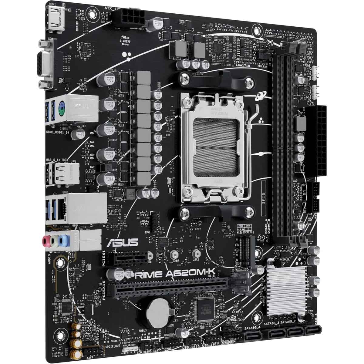 ASUS Prime A620M-K Gaming Motherboard