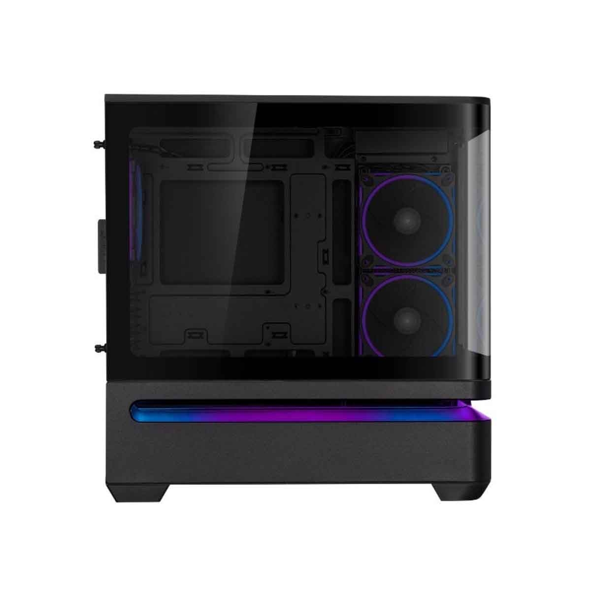 Asus Black Prime AP202 TG ARGB Mid-Tower Gaming PC Case