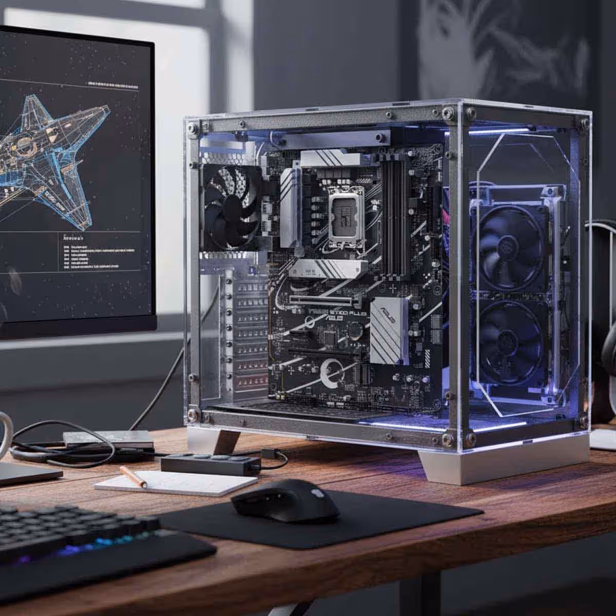 أسوس برايم B760-بلاس لوحة أم للألعاب