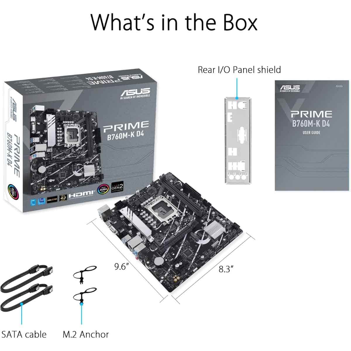 Asus Prime B760M-K D4 Motherboard