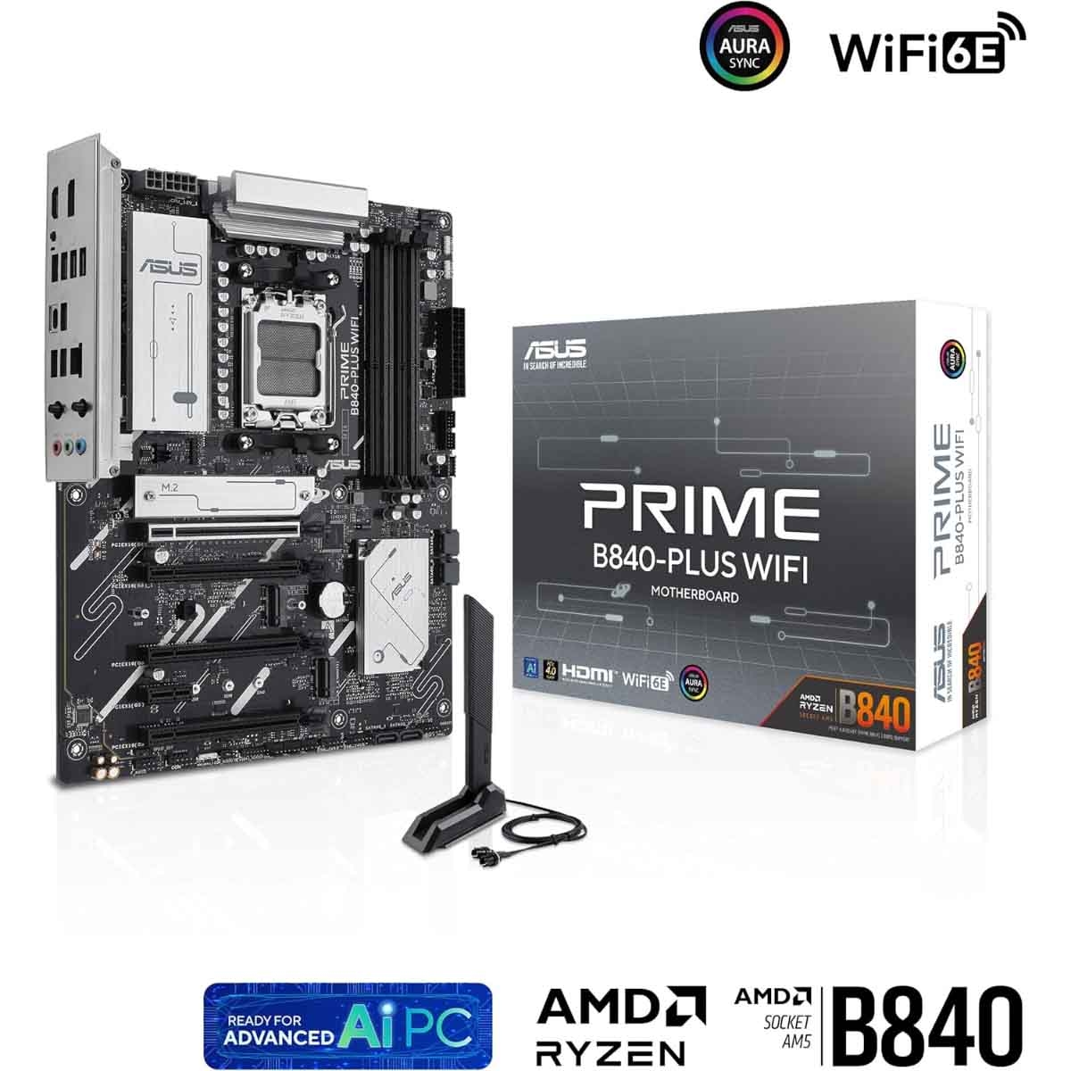 Asus Prime B840-Plus WiFi Motherboard