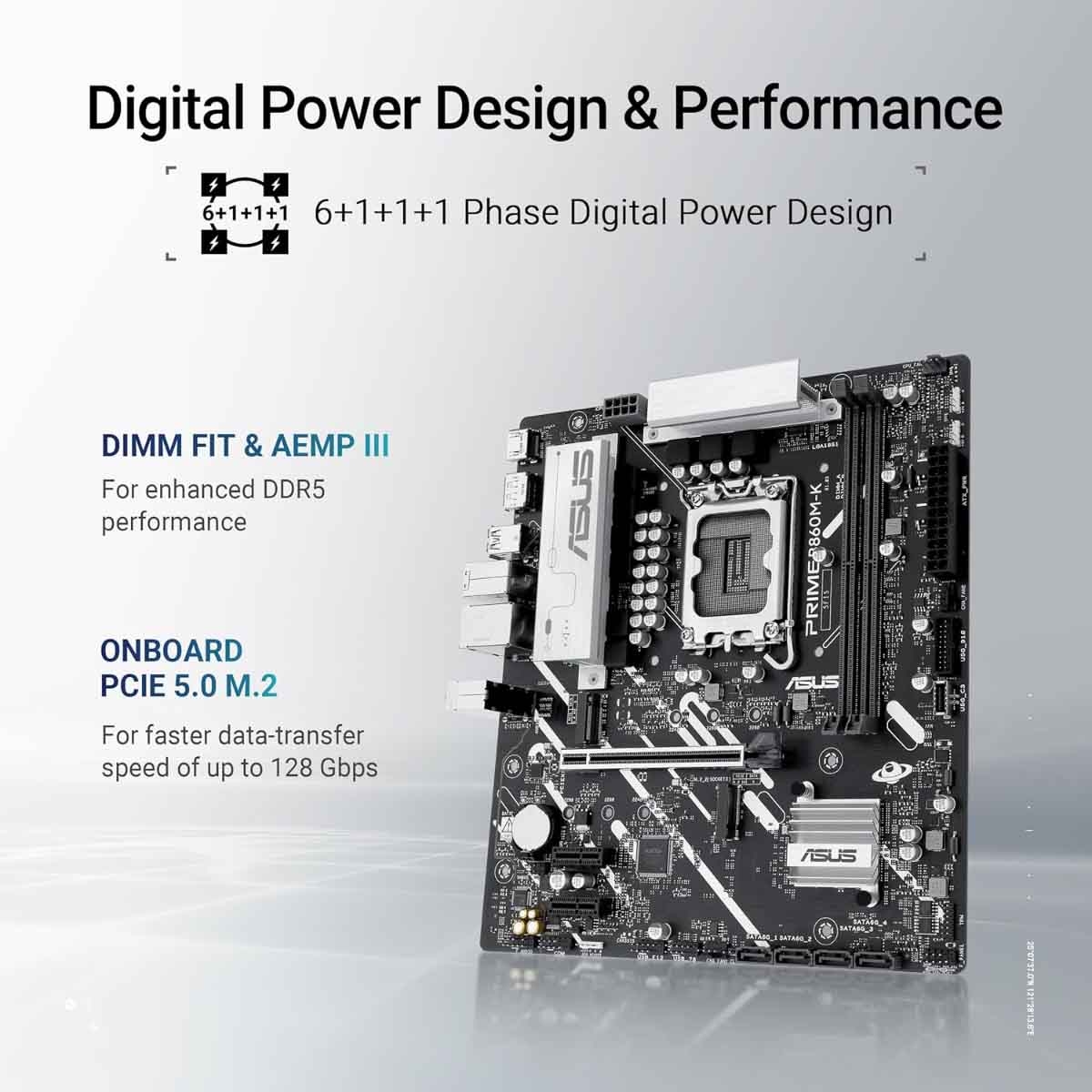 Asus Prime B860M-K Motherboard