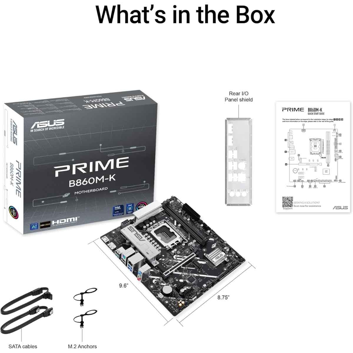 Asus Prime B860M-K Motherboard
