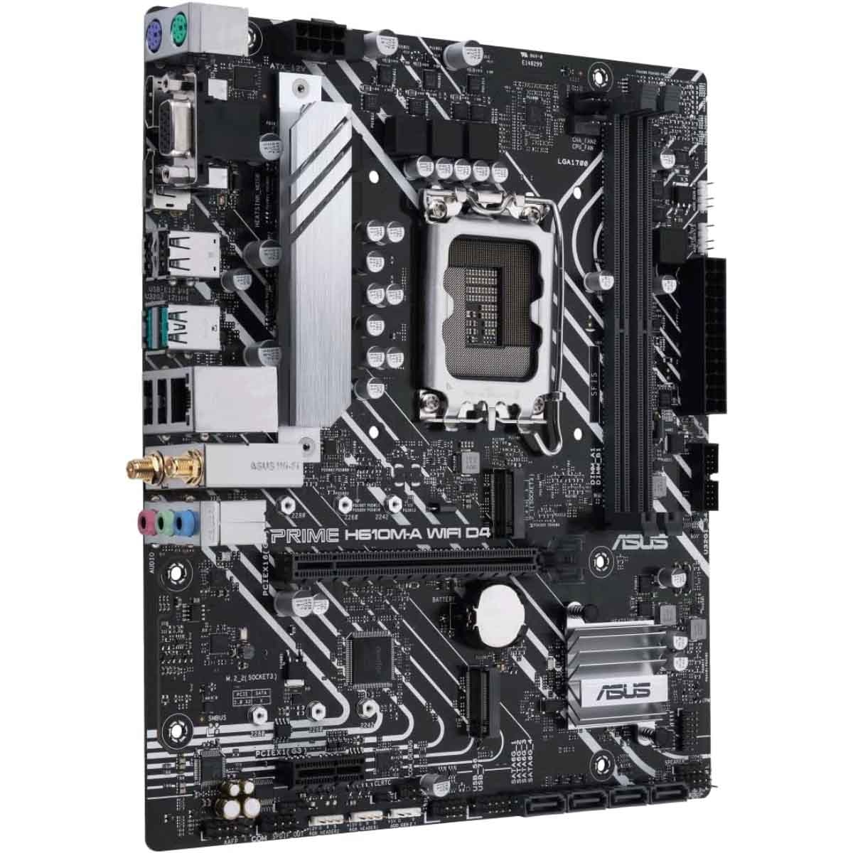 ASUS Prime H610M-A WiFi DDR4 Gaming Motherboard