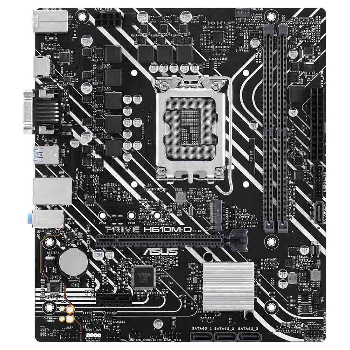 Asus Prime H610M-D Motherboard