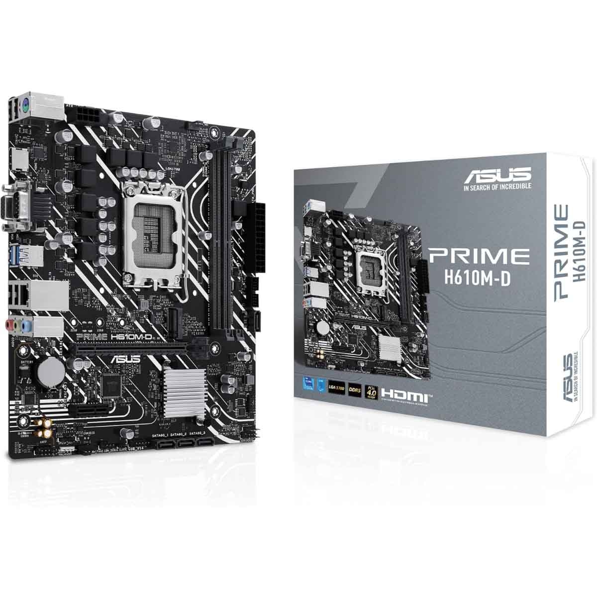 Asus Prime H610M-D Motherboard