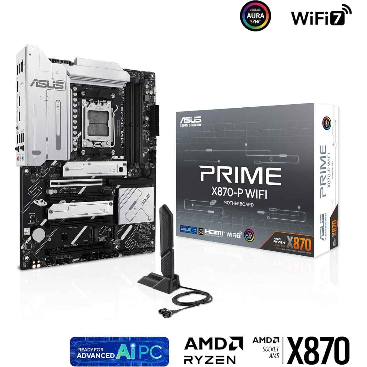 ASUS Prime X870-P WiFi Gaming Motherboard