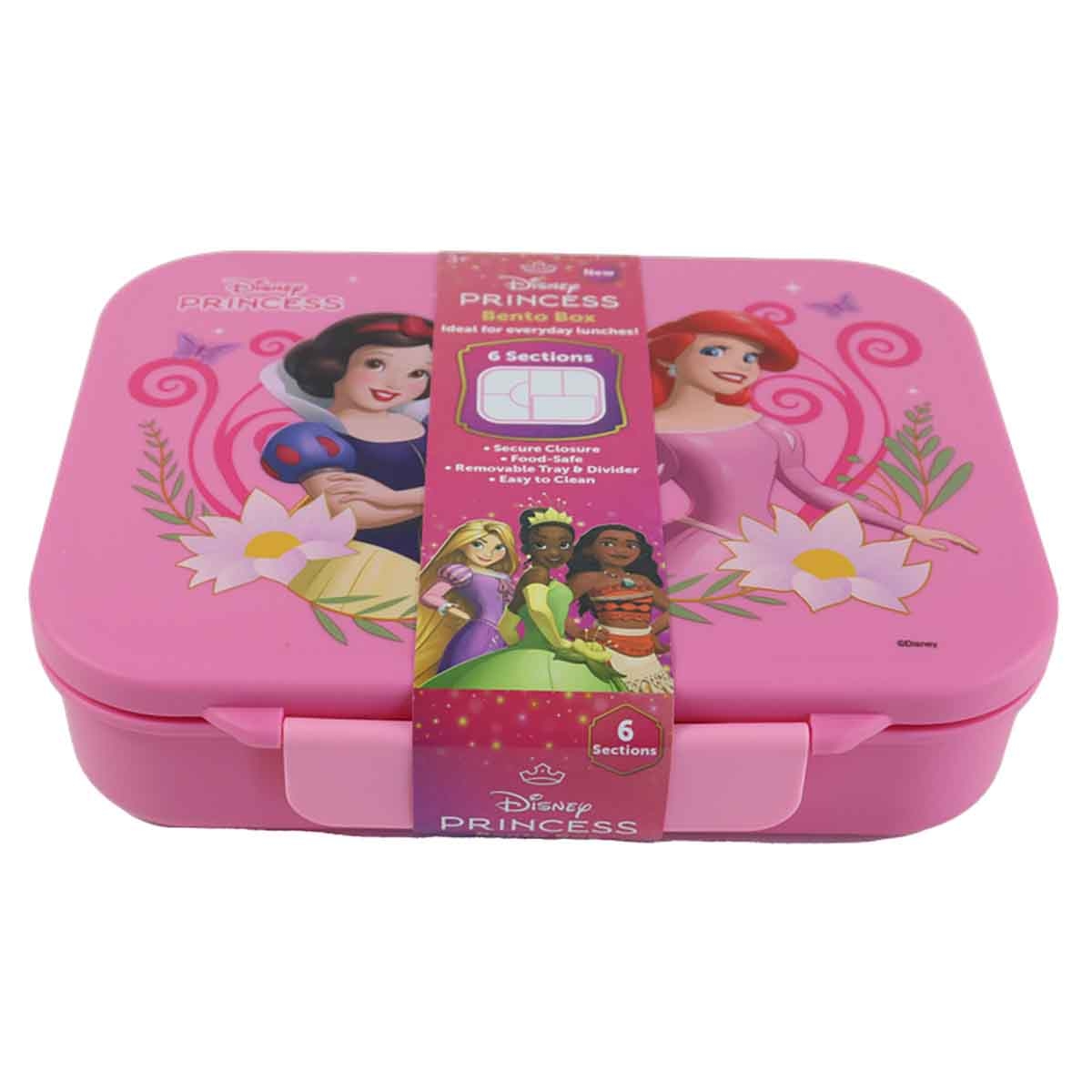 Princess 1100ml Disney 6-Compartment Bento Lunch Box