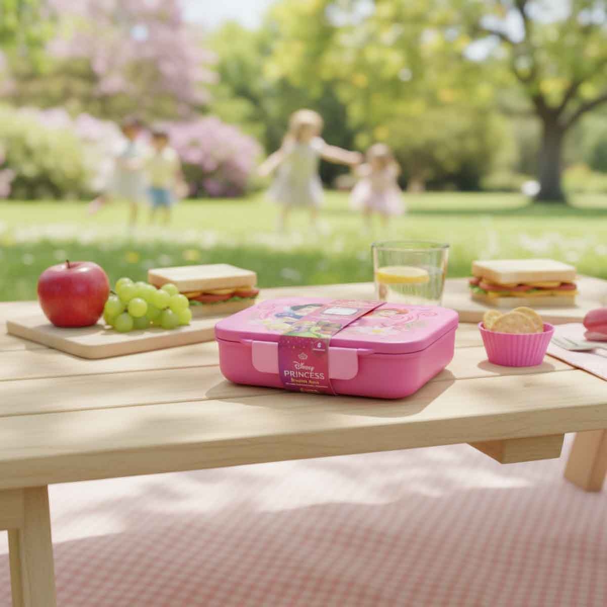 برنسيس صندوق غداء بنتو ديزني سعة 1100 مل مع 6 أقسام