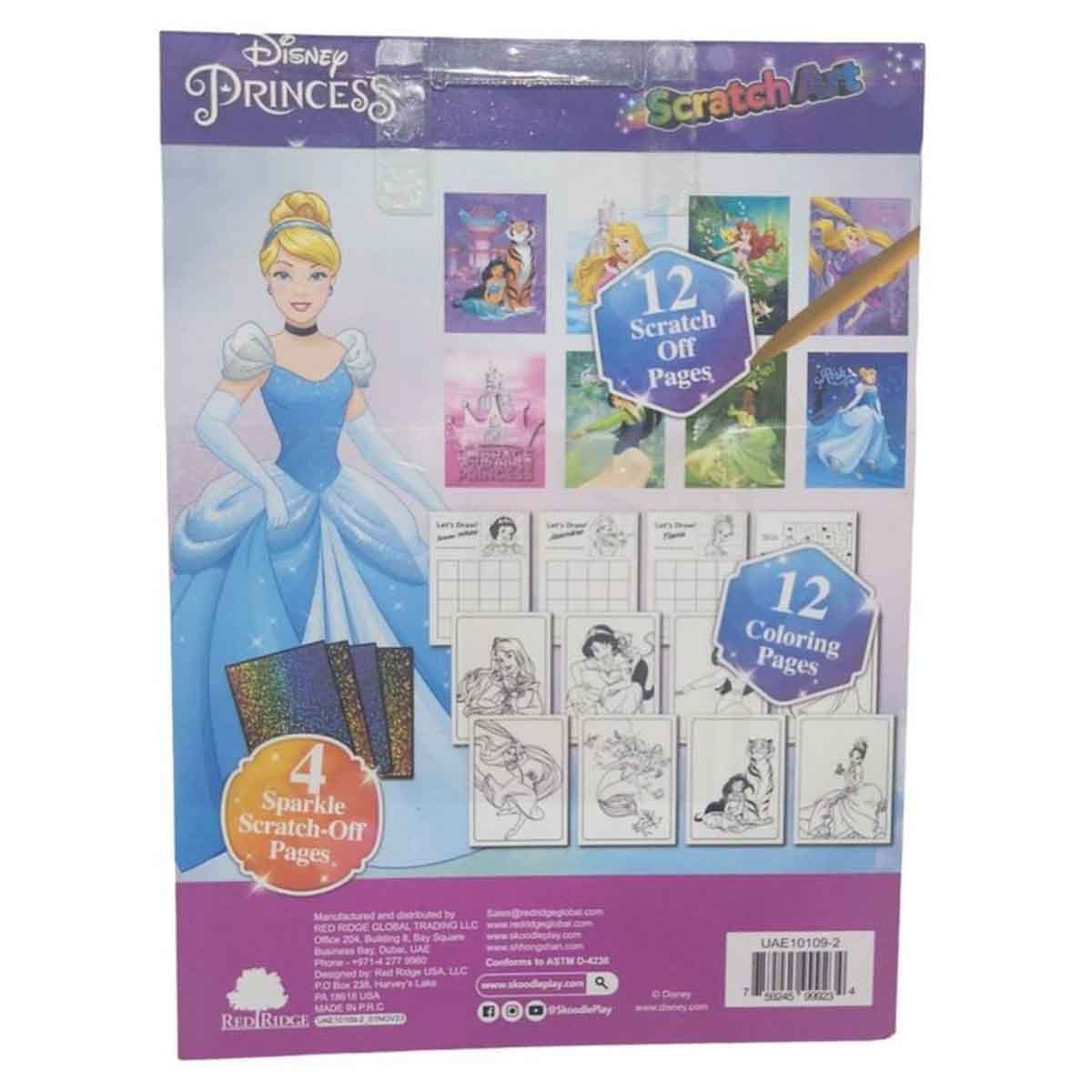 Disney Princess Scratch Art Kit Unisex, 3-4 Years