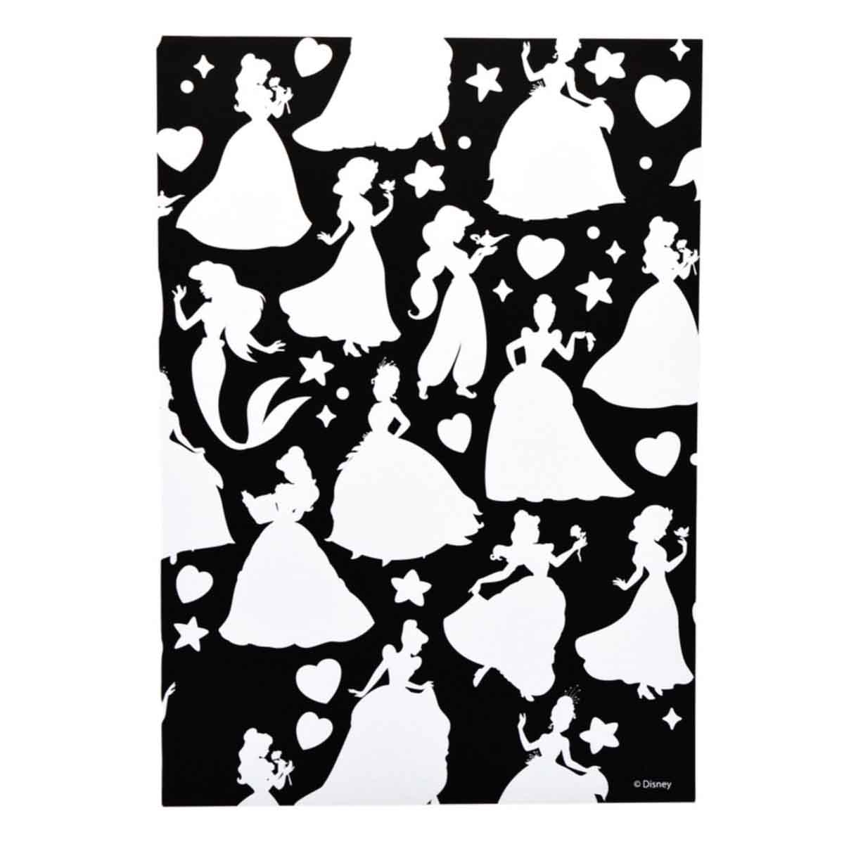 Disney Princess Scratch Scribble Sticker Set Unisex, 3-4 Years