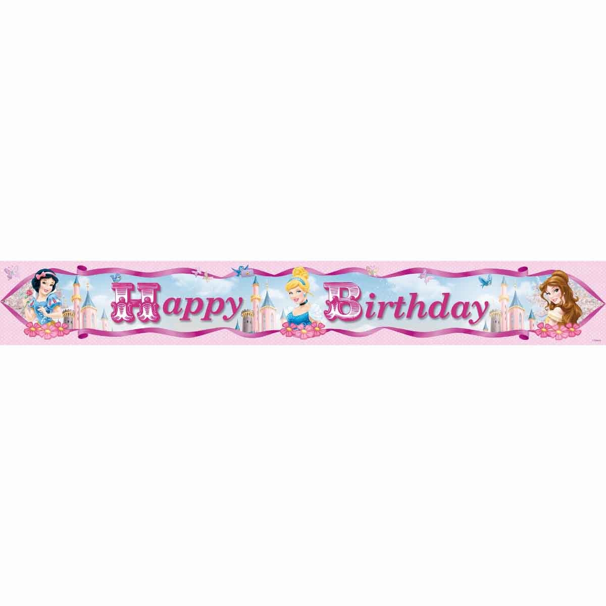 Disney Princess Sparkle Foil Banner