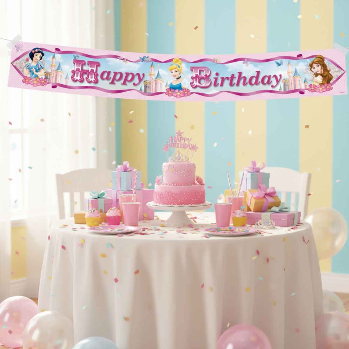 Disney Princess Sparkle Foil Banner