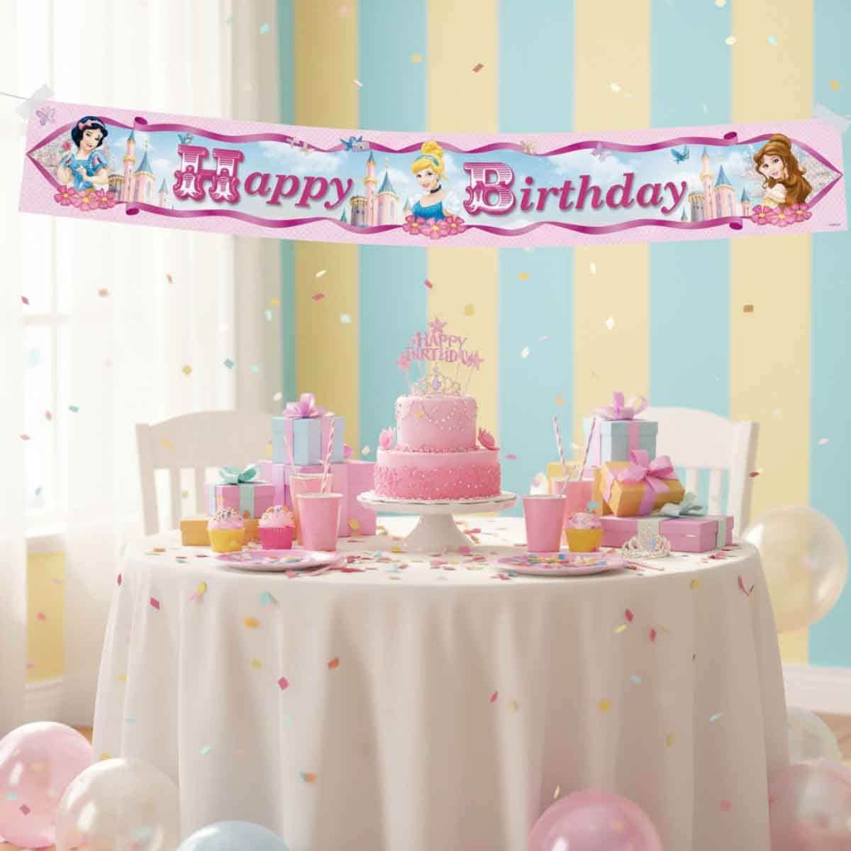 Disney Princess Sparkle Foil Banner