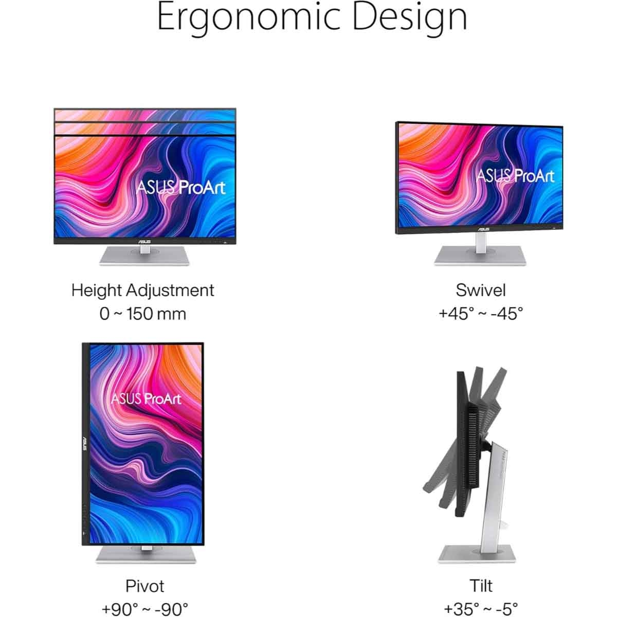 ASUS 27" ProArt PA279CV 27" IPS 4K Professional Monitor