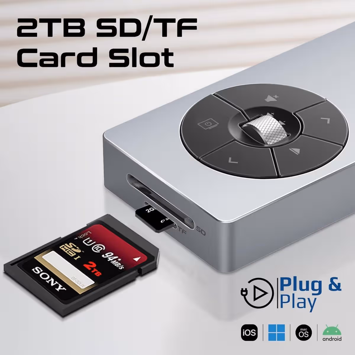 Promate 14-in-1 High Speed Multiport 4K 60Hz USB-C Hub