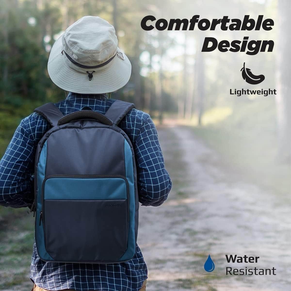 Promate 15.6" Limber-BP Lightweight Laptop Backpack