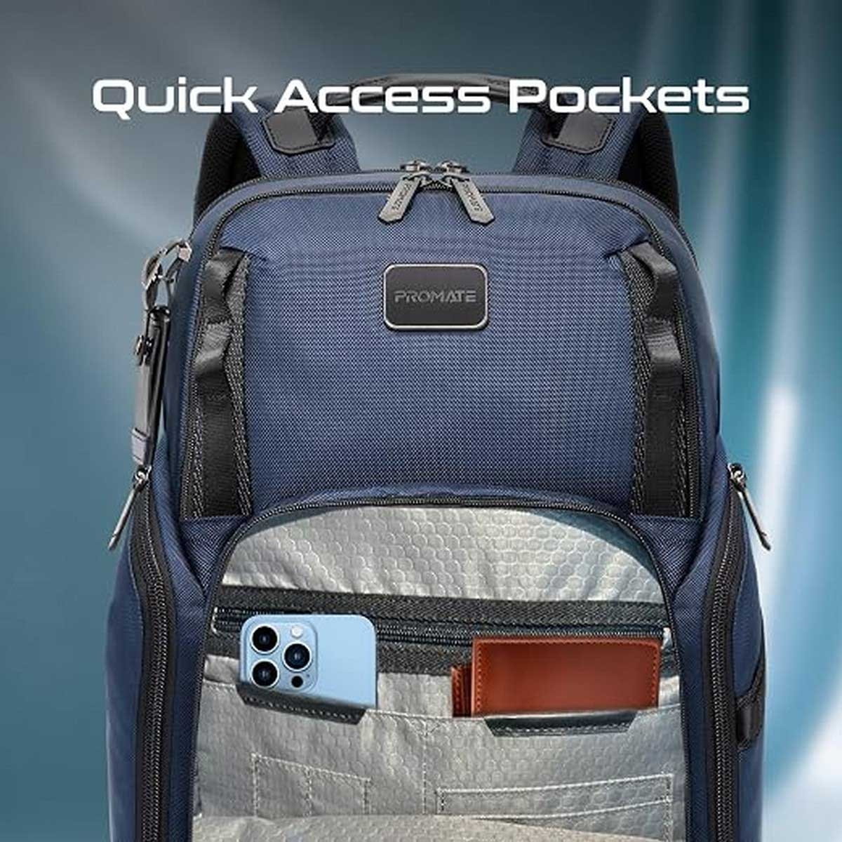 Promate 15.6" Oracle-BP Lightweight Laptop Backpack
