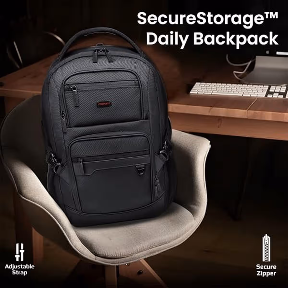 Promate 15.6" ElitePack-Lite Laptop Backpack