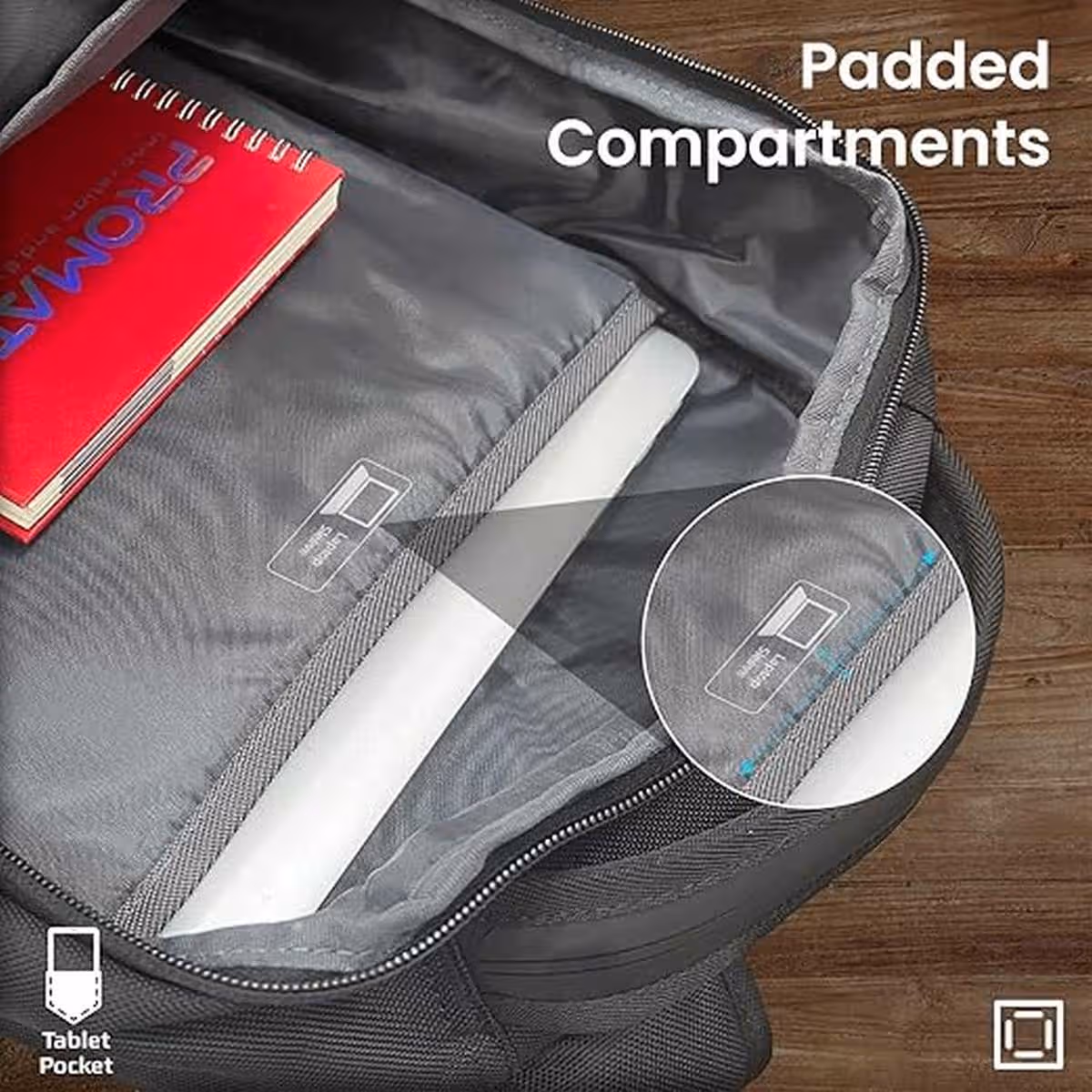 Promate 15.6" ElitePack-Lite Laptop Backpack