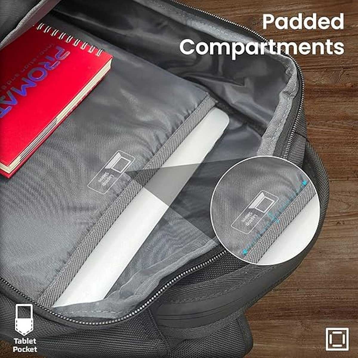 Promate 15.6" ElitePack-Lite Laptop Backpack