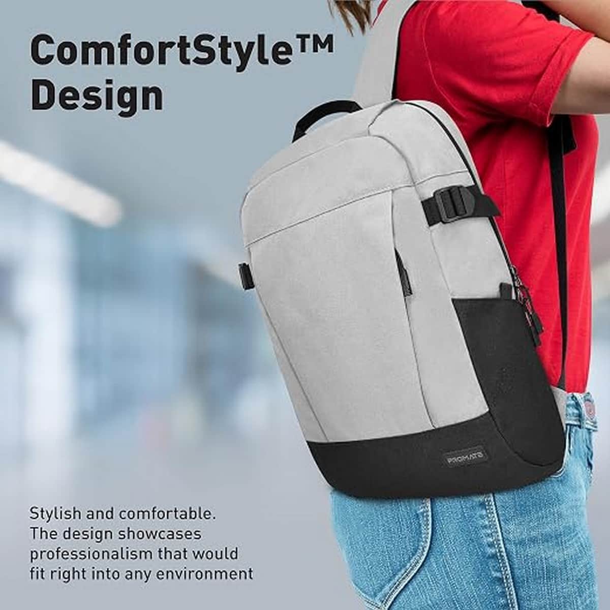 Promate 15.6" Birger Lightweight Laptop Backpack