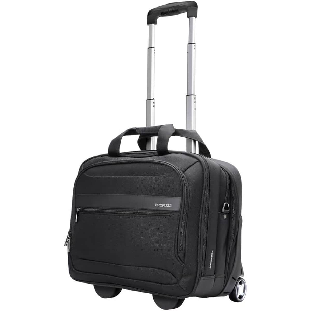 Promate 16" Water-Resistant Laptop Trolley Bag