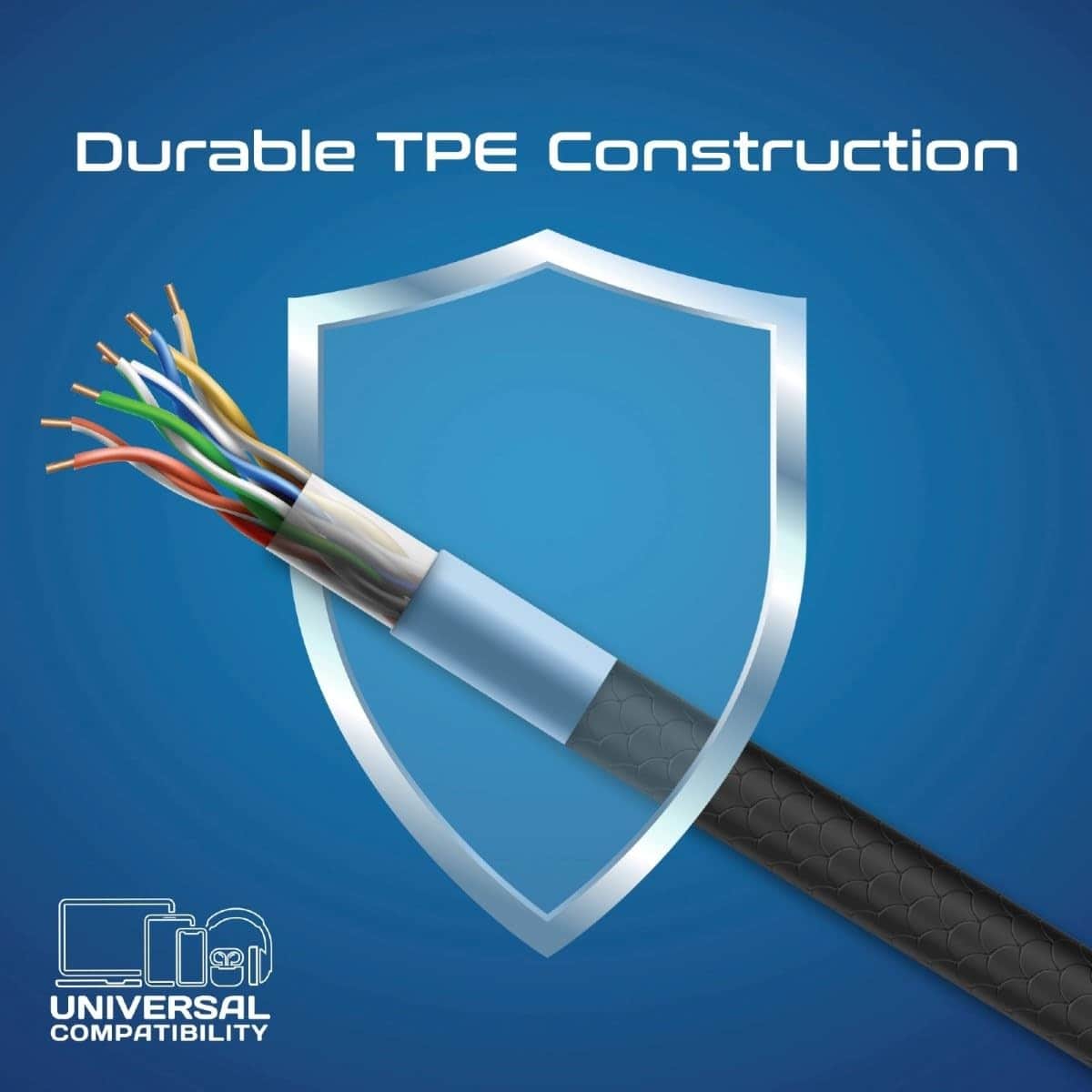 Promate 3-Piece USB-C to USB-C Cable Kit