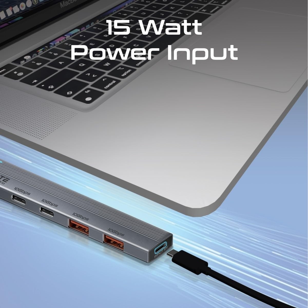 بروميت موزع USB-C متعدد الشاشات 4 في 1