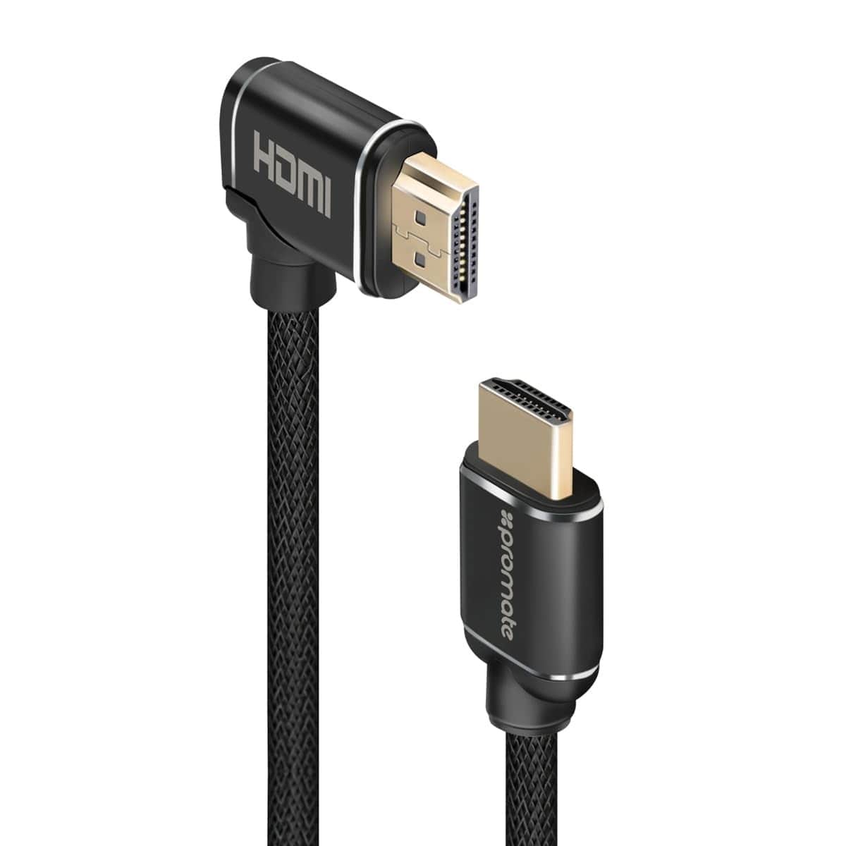 Promate 4K Ultra HD Right-Angle HDMI Cable