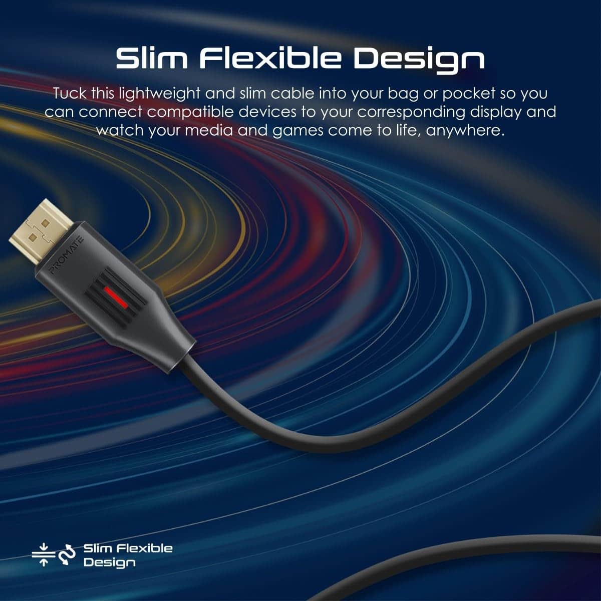 Promate Pro Link 4K 60Hz HDMI 2.0 Cable