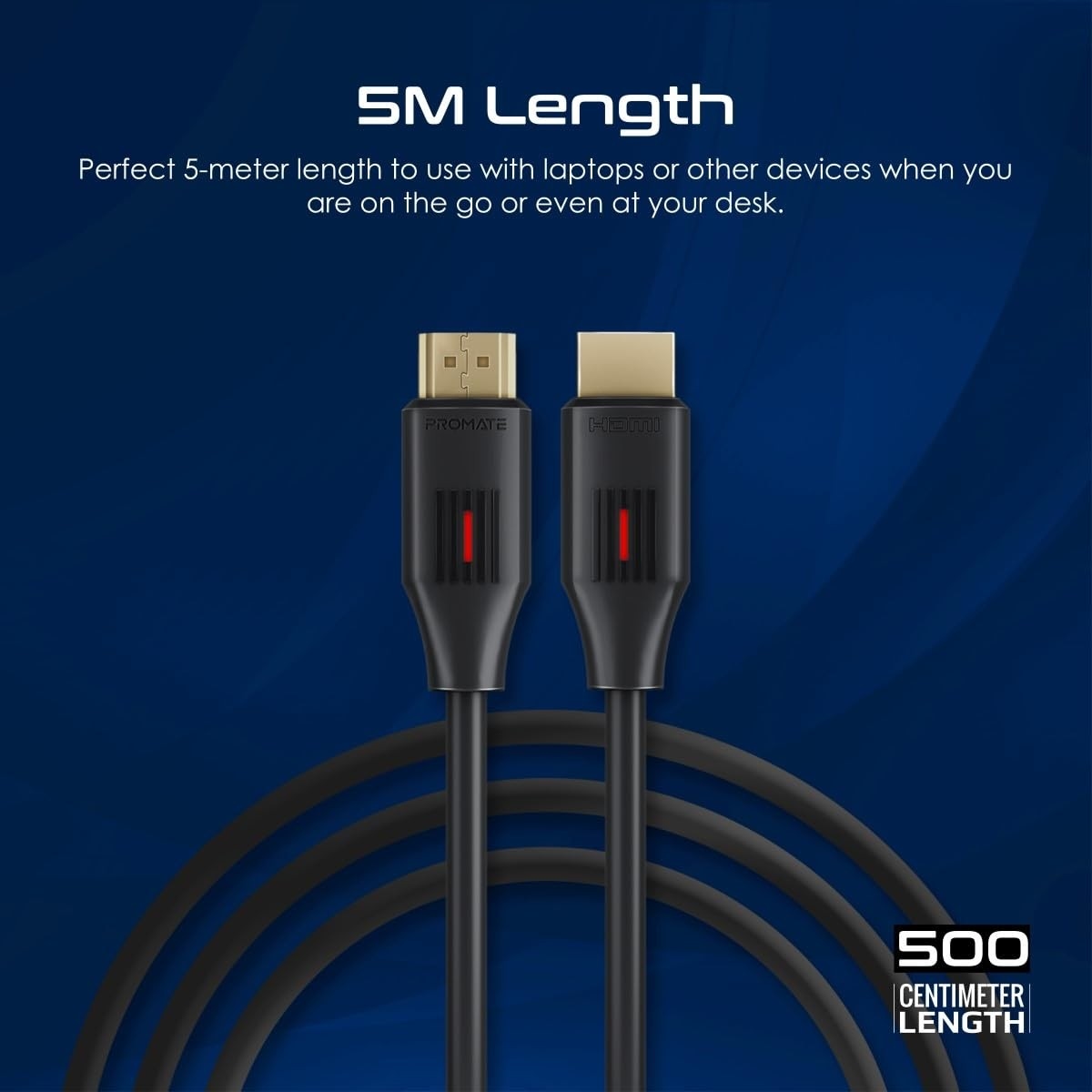 بروميت كابل برو لينك HDMI 2.0 بدقة 4K ومعدل 60 هرتز