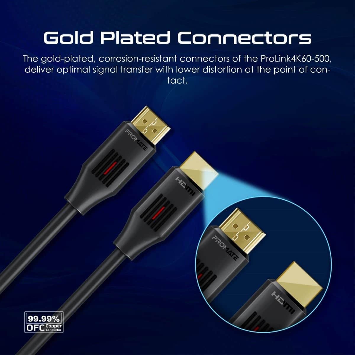 Promate Pro Link 4K 60Hz HDMI 2.0 Cable