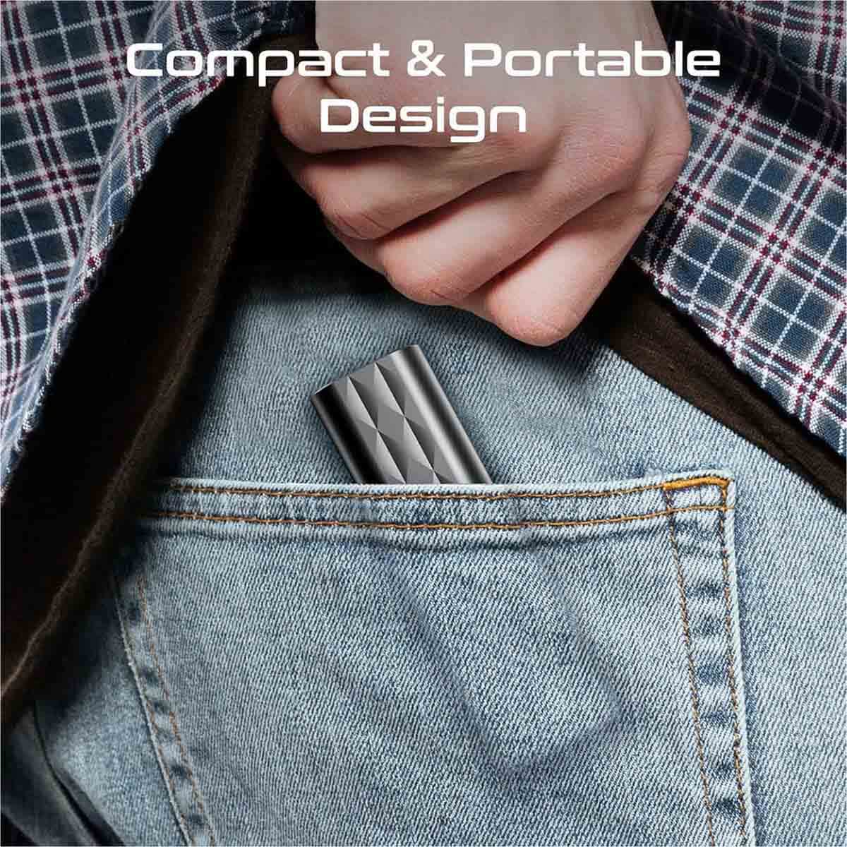 Promate 7-in-1 Travel Kit with 60W USB-C Cable & Storage Case