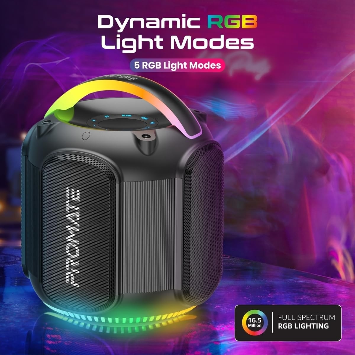Promate 80W TWS Outdoor Bluetooth Speaker