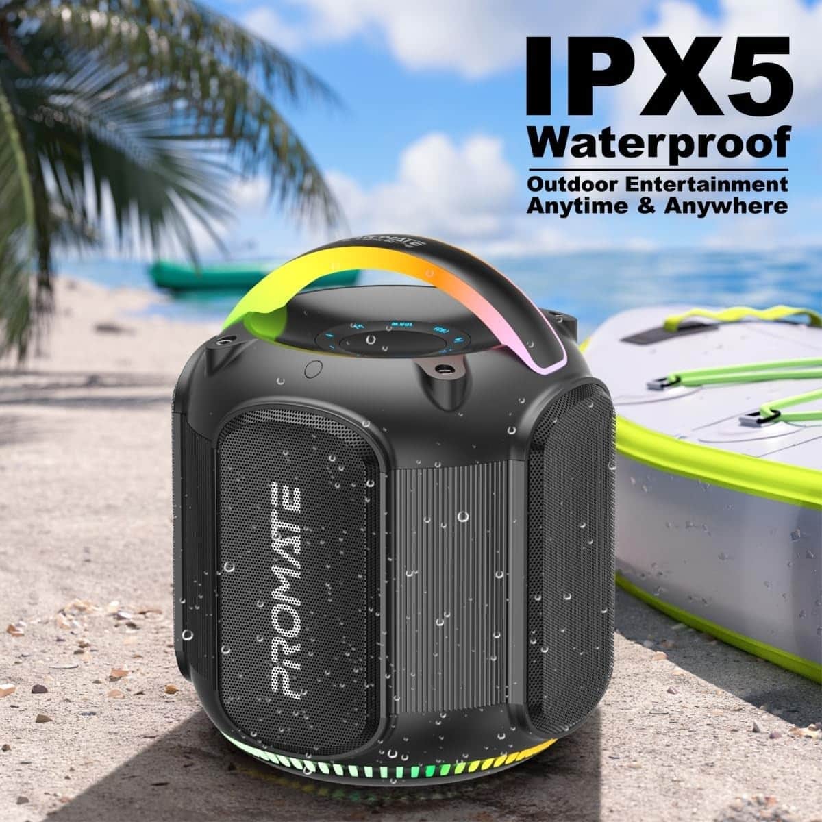 Promate 80W TWS Outdoor Bluetooth Speaker