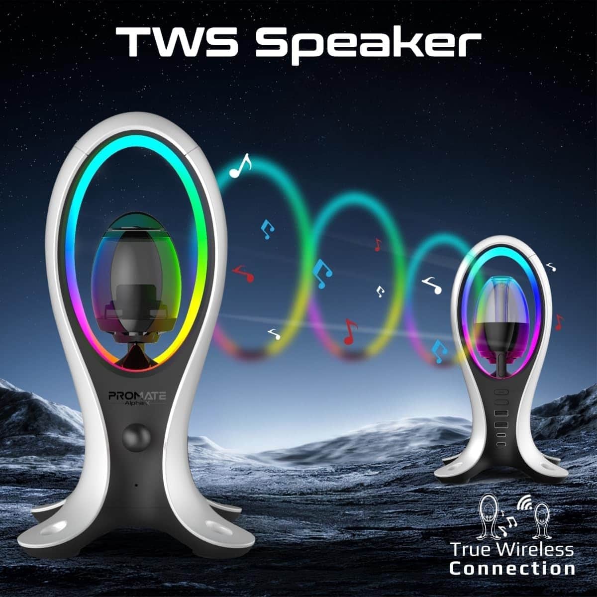 Promate Alpha-X Portable Bluetooth Speaker