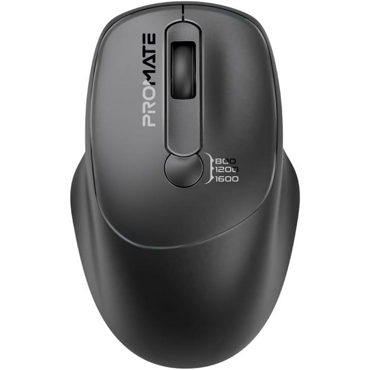 Promate EZGrip 2.4GHz Ergonomic Ambidextrous Wireless Mouse