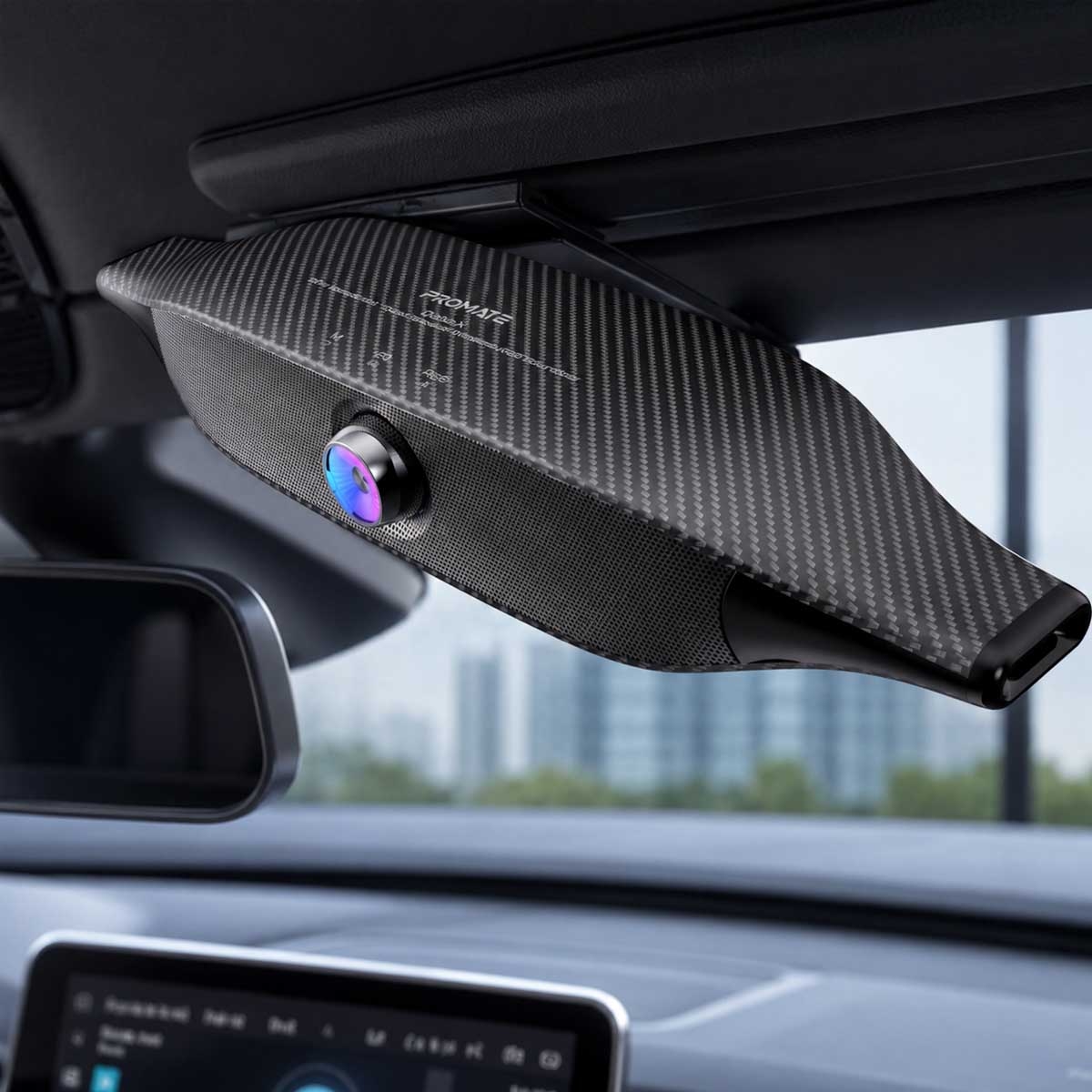 Promate Black Titanium 20W HD Stereo Bluetooth Speaker