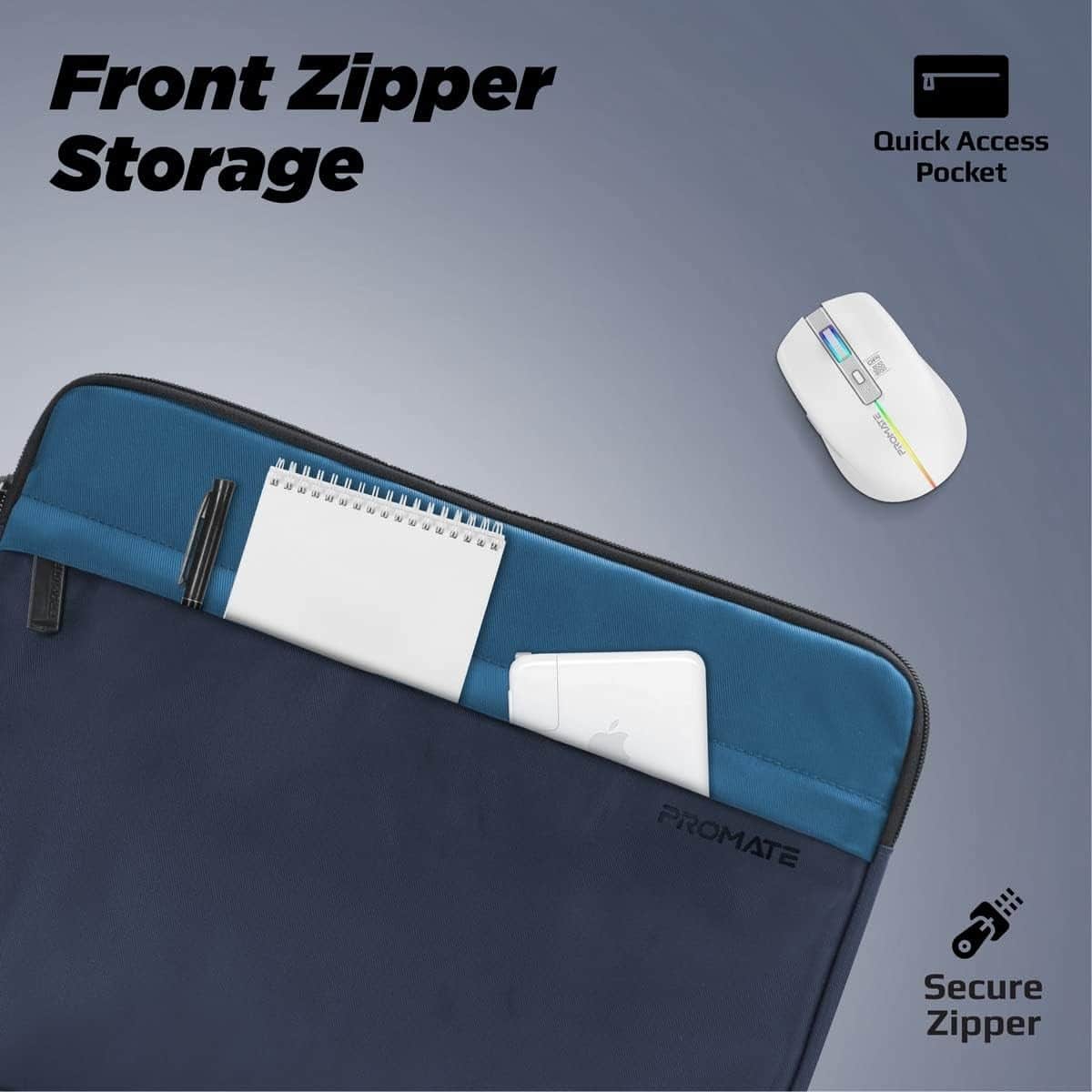 Promate 13" Protective Laptop Sleeve