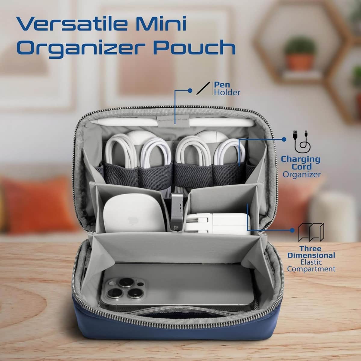 Promate Mini Tech Organizer Pouch