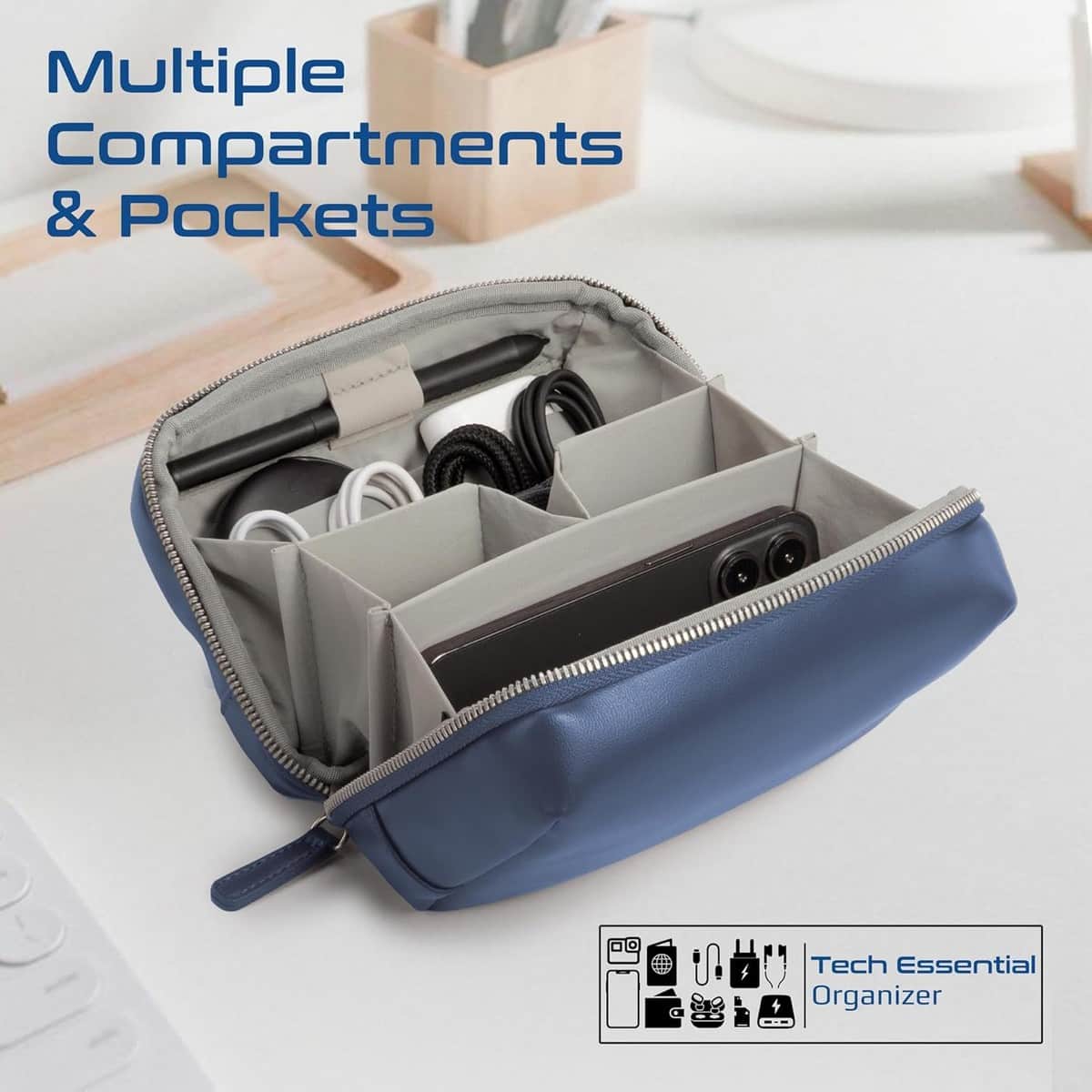 Promate Mini Tech Organizer Pouch