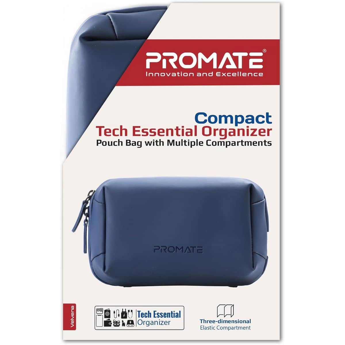 Promate Mini Tech Organizer Pouch