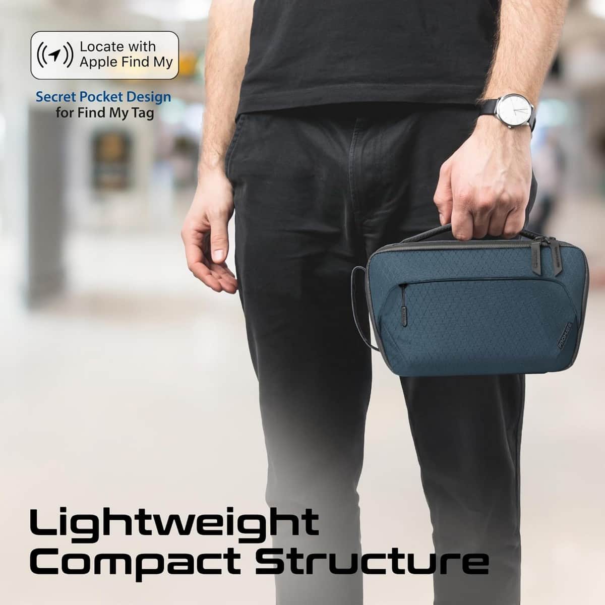 Promate Versatile Tech Essential Organizer Pouch Bag