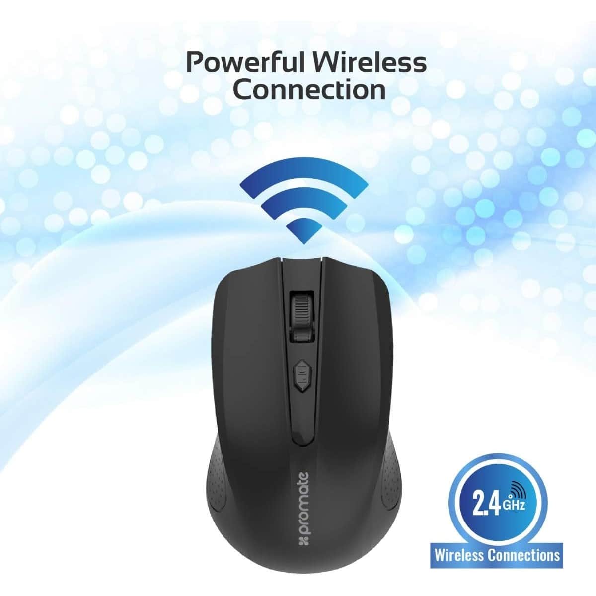 بروميت ماوس لاسلكي بصري محمول Clix-8 بتردد 2.4GHz