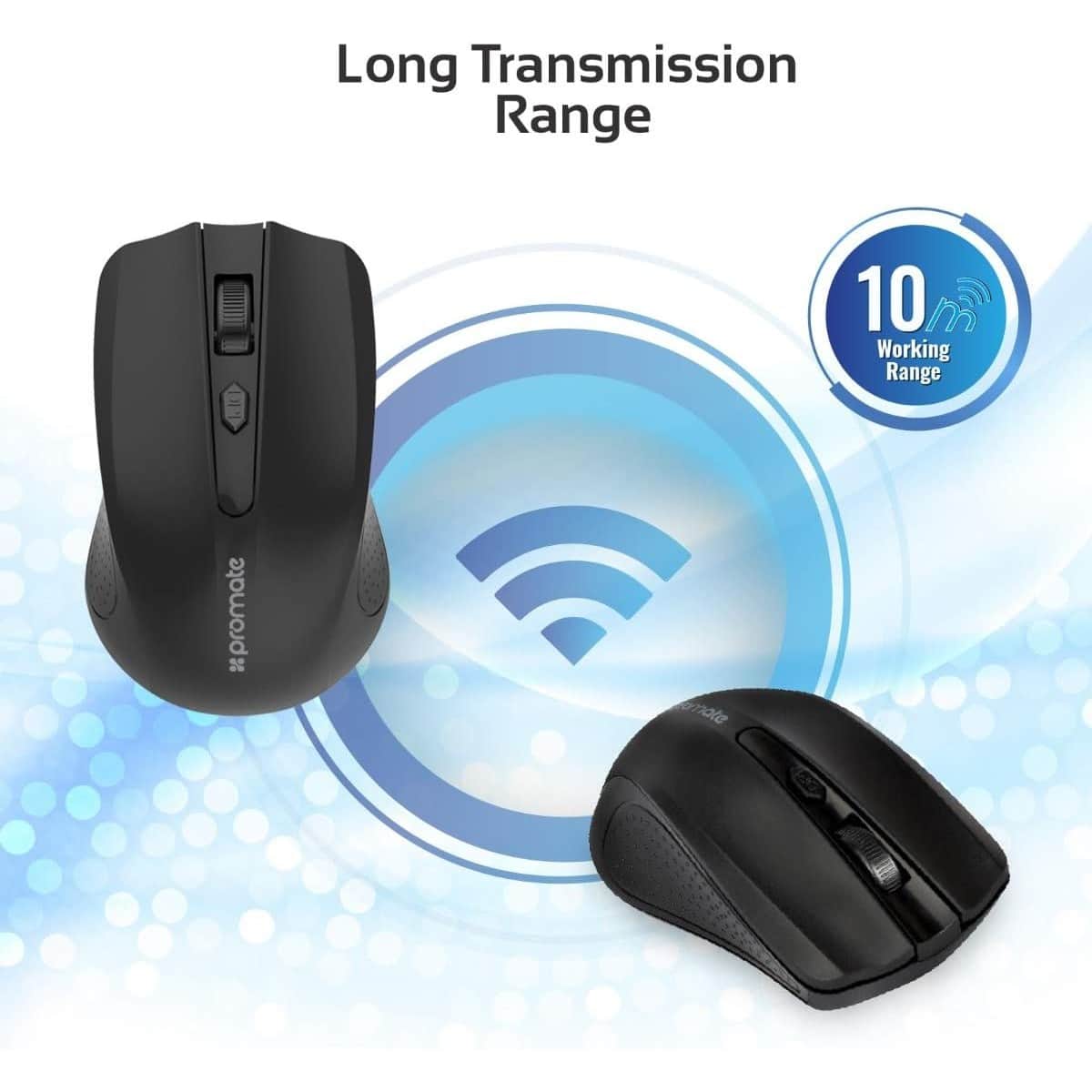 بروميت ماوس لاسلكي بصري محمول Clix-8 بتردد 2.4GHz