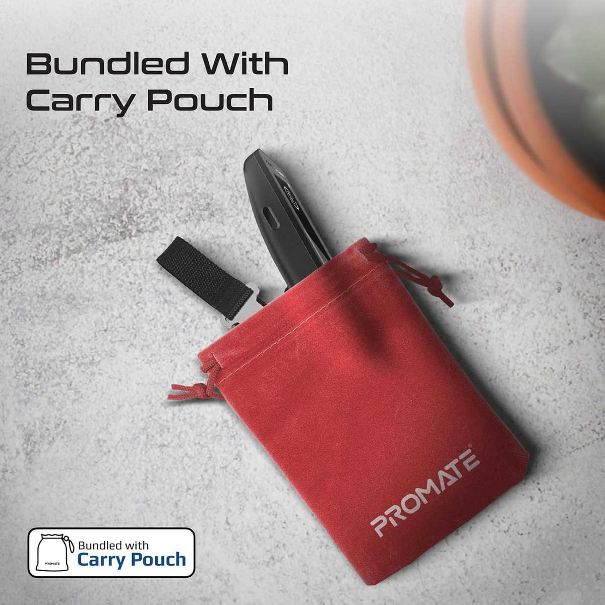 Promate Compact Touch Screen Digital Luggage Scale
