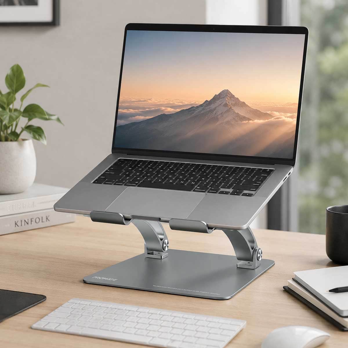 Promate DeskMate-7 Portable Aluminum Laptop Stand